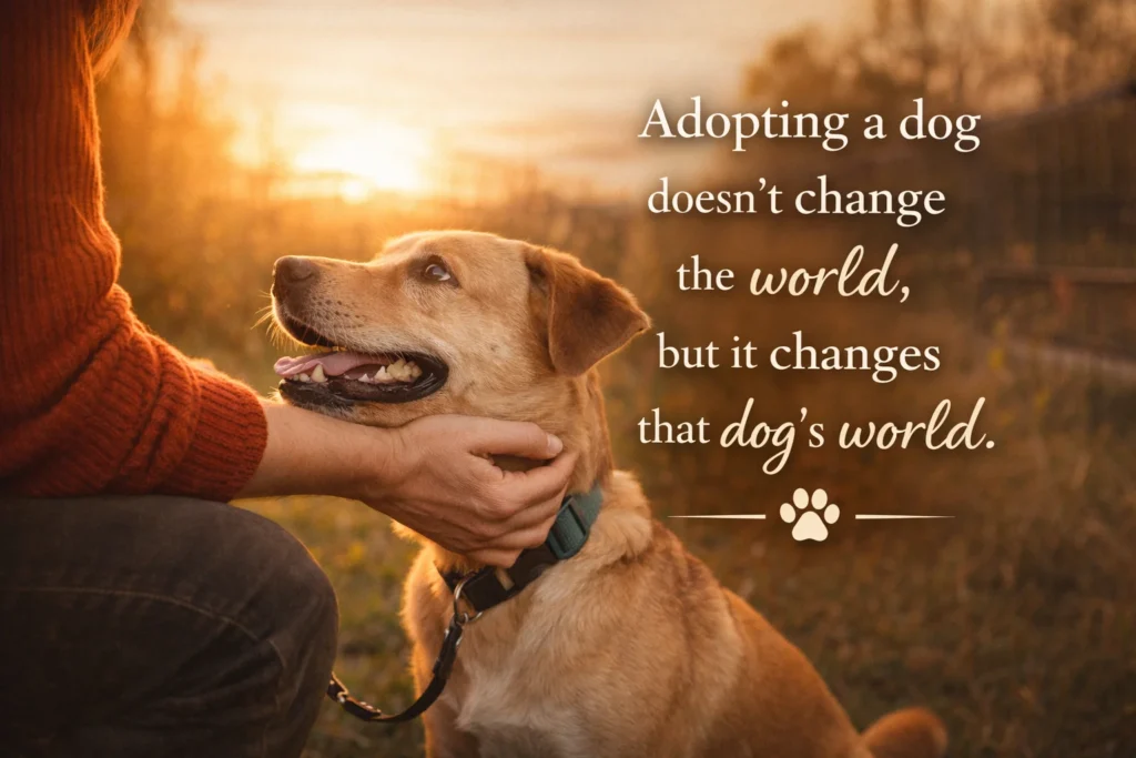 dog adoption quotes