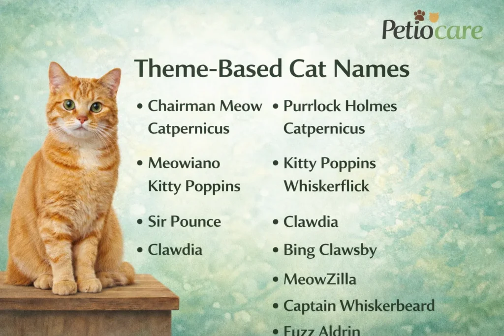 theme-based cat name