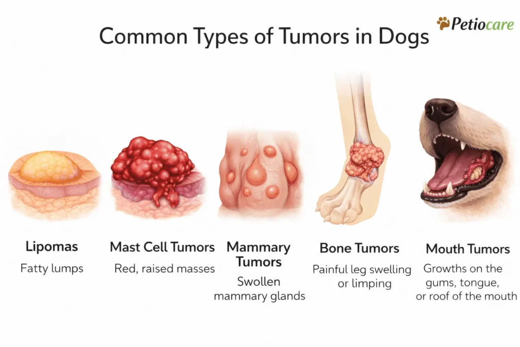 common types of tumor